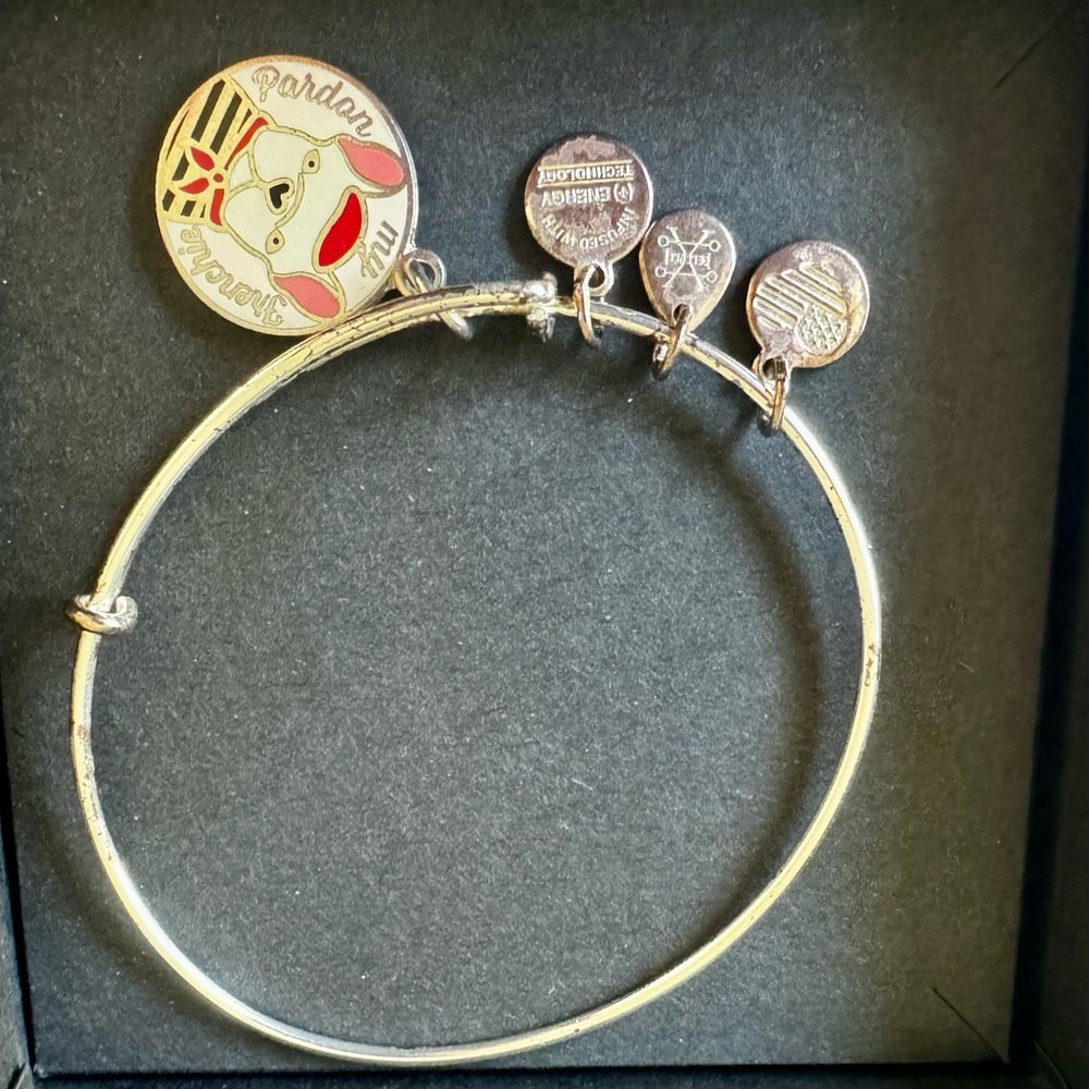 Alex and Ani Pardon My Frenchie bracelet